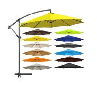 Copertura impermeabile con protezione UV per ombrelloni da giardino da 2 m e 3,5 m, compatibile con 6 e 8 costole, ricambio durevole per ombrelloni da giardino