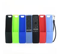 Copertura impermeabile del telecomando della TV del silicone, cassa protettiva del regolatore a distanza per Samsung BN59-01241A BN59-01242A serie Anti-Slip Case Wall Remote Box (Blu)