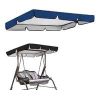 Copertura impermeabile di ricambio per dondolo da giardino - Parasole per amache a 2 e 3 posti - Copertura durevole per sedia a dondolo da esterno per la massima protezione solare