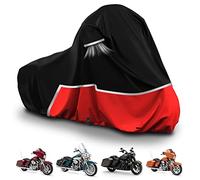 Copertura impermeabile di ricambio per moto Harley Davidson Touring, tessuto Oxford 420D Electra Glide, Road King/Glide, Street Glide, CVO Road/Street Glide Copertura per protezione da neve, pioggia e