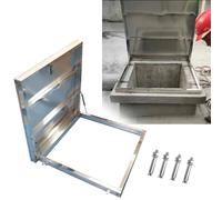 Copertura impermeabile durevole per accesso al tetto, per manutenzione cantina, tappo di drenaggio resistente, ideale per riparazioni e ispezioni del tetto