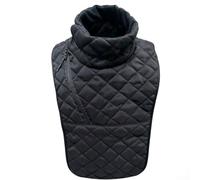 Copertura impermeabile e antivento per il collo della moto, con vestibilità regolabile e materiale traspirante per calore durante gli sport all'aria aperta (grigio scuro)