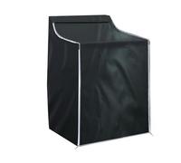 Copertura impermeabile for lavatrice da 2 pezzi for protezione esterna a caricamento dall'alto for la maggior parte delle coperture for lavasciuga L29"x P28"x H43" per Interno(Black)