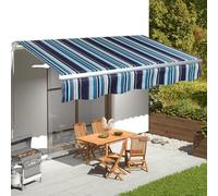 Copertura impermeabile in tessuto con mantovana, resistente, per esterni, patio, porta, balcone, affari, 2 x 1,5 m, materiale di ricambio