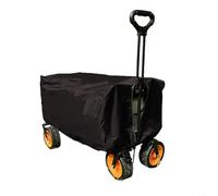 Copertura impermeabile in tessuto Oxford per carro da giardino, resistente alla polvere e alla pioggia, con coulisse regolabile, per carrello pieghevole multiuso, carrello da campeggio o trasportino