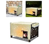 Copertura impermeabile isolata per casa gatti da esterno per piccoli animali dom