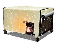 Copertura impermeabile isolata per casa gatti da esterno per piccoli animali dom