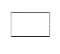 Copertura impermeabile leggera con telone ombreggiante trasparente in tessuto(2x3m)