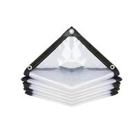 Copertura impermeabile leggera con telone ombreggiante trasparente in tessuto(2x5m)