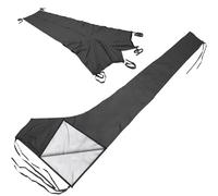 Copertura impermeabile nera boma randa, copertura barca a vela 600D resistente, per boma della vela barca (opzionale da 8 a 13 piedi)(9-10ft)