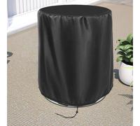 Copertura impermeabile nera per arredo bar e patio refrigeratore 21 x 23 pollici