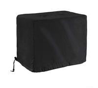 Copertura impermeabile Oxford 600D per Royal Gourmet CD1519 barbecue portatile a carbone, resistente protezione da tavolo con cuciture termiche e cinghie regolabili, nero, 66 x 43 x 48 cm