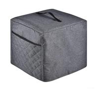 Copertura impermeabile per affettatrice per carne adatta alla maggior parte dei modelli, in resistente tessuto Oxford con borsa organizer, tasche laterali per lame e spazzole e maniglia per il