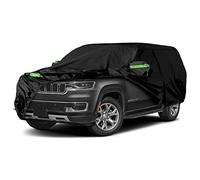 Copertura impermeabile per auto di ricambio per Jeep Wagoneer/Grand Wagoneer 2022-2025, 6 strati per tutte le stagioni con cerniera per porta e fasce antivento per protezione da neve, pioggia, polvere