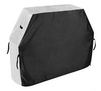 Copertura impermeabile per barbecue con cinghie regolabili per una protezione esterna stabile, protegge da pioggia, neve, vento e esposizione ai raggi UV (210D165 x 63 x 114 cm)