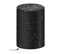 Copertura impermeabile per barile da 55 galloni, copertura per fusti di raccolta 'acqua, regolabile, protezione per tutte le condizioni atmosferiche, per attrezzature da patio, mobili da giardino