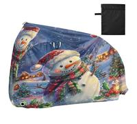 Copertura impermeabile per bicicletta da esterno per ciclomotore, resistente e antivento, protezione solare per mountain bike, bici da strada, pupazzo di neve, albero di Natale di notte