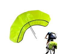 Copertura Impermeabile per Borse Laterali - Protettore per Bagagli da Bicicletta, Copertura per Borse Posteriori, Scudo per Portapacchi | Impermeabile Pieghevole Protezione Antipioggia per Bicicletta