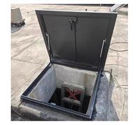 Copertura Impermeabile per botola della soffitta - Coperchio sostitutivo Personalizzato per tettoia del Patio, 26"x32" per Vie di Fuga di Emergenza in scuole, fabbriche, Magazzini e Aree RES