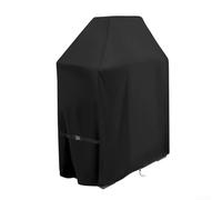 Copertura impermeabile per caminetto a legna da esterni, resistente protezione contro pioggia e vento, 91 x 61 x 145 cm, tessuto Oxford nero (600D)