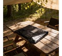 Copertura impermeabile per camino da esterno 210D con coulisse, 61 x 122 cm (larghezza x altezza), progettata per bracieri da vento e pioggia