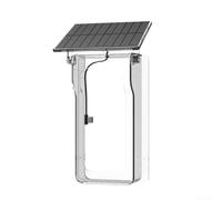 Copertura impermeabile per campanello a energia solare, con Shi-eld trasparente per la ricarica di campanelli wireless e protezione dalle intemperie (trasparente)