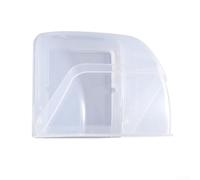 Copertura impermeabile per caricabatterie EV, protezione per presa esterna per punto di ricarica per veicoli elettrici, protezione contro polvere e pioggia con blocco (trasparente)