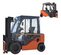 Copertura impermeabile per carrello elevatore, protezione per tutte le stagioni, tessuto resistente, si arrotola per una facile conservazione, ideale per pioggia e uso esterno