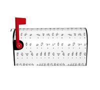 Copertura impermeabile per cassetta delle lettere, con linguaggio dei segni, magnetica, per decorare la casa e il giardino, dimensioni 64,8 x 53,3 cm