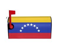 Copertura impermeabile per cassetta postale, bandiera del Venezuela, copertura magnetica per cassetta delle lettere per decorare la casa e il giardino, dimensioni 53,3 x 45,7 cm