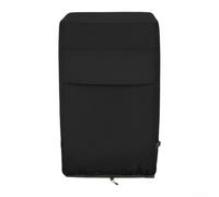 Copertura impermeabile per colonne di fuoco quadrate da esterno da 53,3 cm con vestibilità sicura e materiale resistente ai raggi UV (600D)