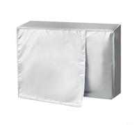 Copertura impermeabile per condizionatore d'aria, in tessuto Oxford, copertura protettiva per unità CA esterna, in poliestere, antipolvere, resistente alle intemperie, protezione contro i raggi UV (1