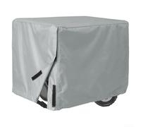 Copertura impermeabile per generatore per uso esterno, resistente in poliestere 600D per pioggia e neve, adatta a generatori da 5500 a 15000 Watt, grigio (76,2 x 76,2 x 66 cm)