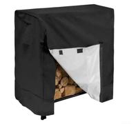 Copertura impermeabile per legna da ardere, 244 cm, resistente Oxford (122 | Materiale resistente, resiste alle crepe al freddo, protegge i tronchi dalla pioggia, dimensioni 122 cm, punto