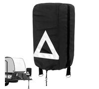 Copertura impermeabile per martinetto elettrico per cric, copertura protettiva riflettente resistente ai raggi UV per rimorchi da viaggio, protezione per cric per rimorchi esterni, campeggio