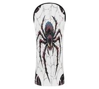 Copertura impermeabile per mazze da golf con ragnatela e fulmini, con targhette intercambiabili numeriche, per boschi e conducenti, fairway, ibridi, golf, driver per uomini