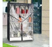 Copertura impermeabile per mensole con pannello arrotolabile, perfetta per proteggere oggetti da polvere e umidità (91,4 x 35,6 x 180,3 cm)