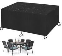 Copertura impermeabile per mobili da giardino, 60 x 55 x 40 cm, copertura per tavolo da giardino in tessuto Oxford 420D, per esterni, patio, divano, set da pranzo