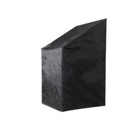 Copertura impermeabile per mobili da giardino e grill, tessuto Oxford 210D con resistenza ai raggi UV, colore nero, protezione per tutte le stagioni contro pioggia, neve, polvere, vestibilità aderente