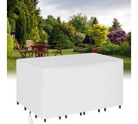 Copertura impermeabile per mobili da giardino, resistente, 600 denari, 300 x 140 x 100 cm, resistente alle intemperie, protezione per mobili da giardino, per tutte le stagioni
