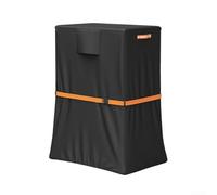 Copertura impermeabile per montascale per interni ed esterni, resistente tessuto Oxford antipolvere, custodia protettiva nera, 63 x 28 x 96 cm (210D)