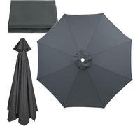 Copertura impermeabile per ombrellone resistente ai raggi UV, facile da installare e pulire, perfetta per ombrelloni da patio da 3,5 m, 8 stecche, protezione esterna durevole per la tua terrazza