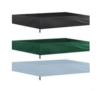 Copertura impermeabile per sabbiera 210D progettata per mantenere pulita la sabbia per giocare con i bambini in sicurezza (grigio 200 x 200)