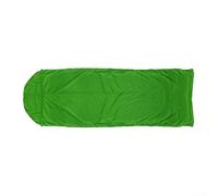 Copertura impermeabile per sacco a pelo all'aperto, 220 x 70 cm, guscio in nylon leggero, protezione dalle intemperie per campeggio, escursionismo, viaggi (verde)