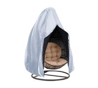 Copertura Impermeabile Per Sedia Sospesa Da Giardi Copertura For Sedia Sospesa Eggshells, Pieghevole Resistente Alle Intemperie, Protezione Solare, For Uso In Cortile(Silver,210D Single)