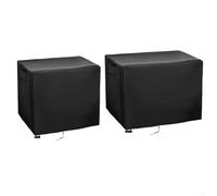 Copertura impermeabile per tavolino da patio Oxford 420D con cinghie regolabili con fibbia e orlo elastico per una vestibilità sicura, dispone di grandi prese d'aria per un corretto flusso d'aria e