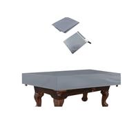 Copertura impermeabile per tavolo da biliardo 210D Oxford per mobili da giardino, colore nero