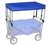 Copertura impermeabile per tettoia per carri, tenda portatile per shopping, campeggio, gite in spiaggia, copertura di ricambio per carrelli a spinta - pieghevole e rimovibile per bambini