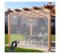 Copertura impermeabile personalizzabile del pannello laterale con occhielli per 0,12 mm resistente agli strappi del giardino gazebo tenda divisorio in plastica schermo per eventi all'aperto