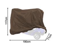 Copertura impermeabile protettiva per scooter mobilità 34 ruote e scooter elett